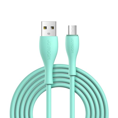 Joyroom Bowling Data Cable S-2030M8 USB-A / micro USB 3A 2m - green, Joyroom 6941237136701 6941237136701