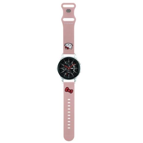 Hello Kitty Silicone Kitty Head strap universal 22mm - pink, Hello Kitty 3666339212049