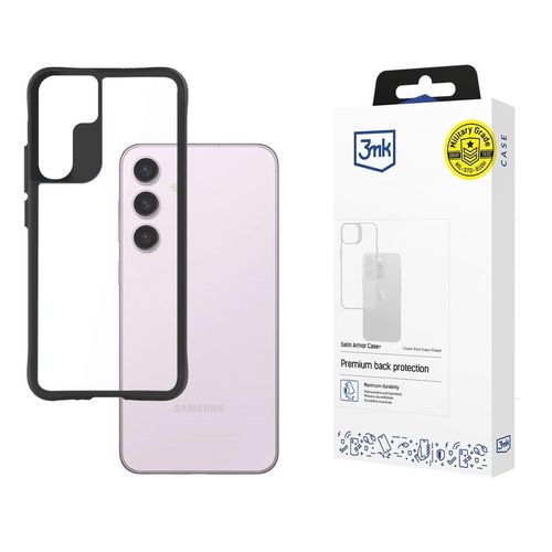 3mk Satin Armor Case+ case for Samsung Galaxy S24 - transparent, 3mk Protection 5903108547949