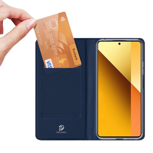 Dux Ducis Skin Pro case with flap and card slot for Xiaomi Redmi Note 13 5G - blue, Dux Ducis 6934913009116 6934913009116