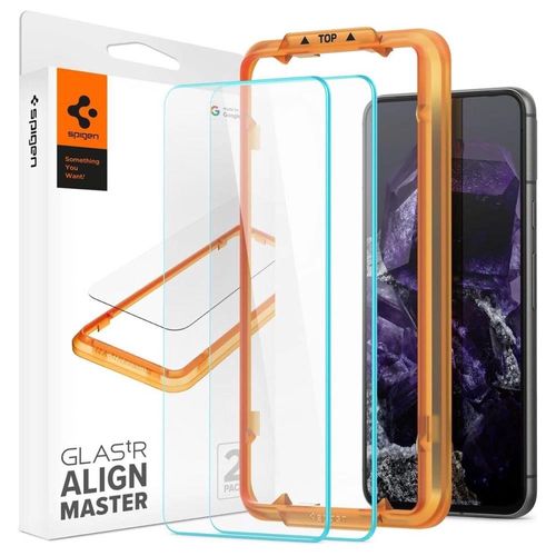 Spigen ALM Glas.tR tempered glass for Google Pixel 8 - 2 pcs., Spigen 8809971222754 8809971222754