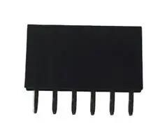CONN, RCPT, 6POS, 1ROW, 2.54MM 2212S-06SG-85