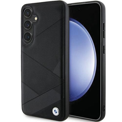 BMW BMHCS24M23RCGPK S24+ S926 black/black hardcase Signature Leather Crossing Lines Pattern, BMW 3666339242633 3666339242633