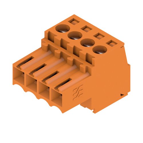 PCB plug-in connector (wire connection), 3.50 mm, Number of poles: 4, Clamping yoke connection Weidmuller 1597380000 04008190111489