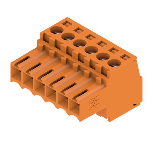 PCB plug-in connector (wire connection), 3.50 mm, Number of poles: 6, Clamping yoke connection Weidmuller 1597400000 04008190119058