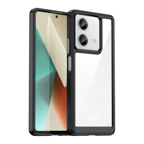 Outer Space Case with gel frame for Xiaomi Redmi Note 13 5G - black, Hurtel 9145576285220