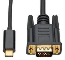 USB CABLE, 3.1 TYPE C-HD15 PLUG, 1.8M U444-006-V