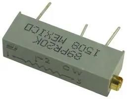 TRIMMER POTENTIOMETER, 20KOHM 20TURN THROUGH HOLE 89PR20KLF
