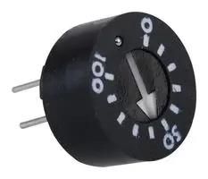 TRIMMER POTENTIOMETER, 10KOHM 1TURN THROUGH HOLE 93PR10KLF
