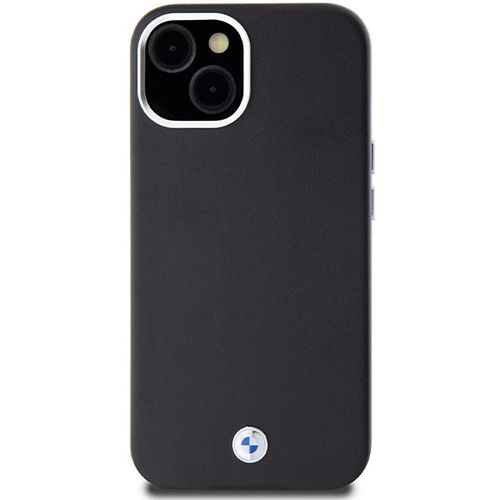 BMW Signature Wrapped Metal MagSafe case for iPhone 15 Plus / 14 Plus - black, BMW 3666339233266 3666339233266