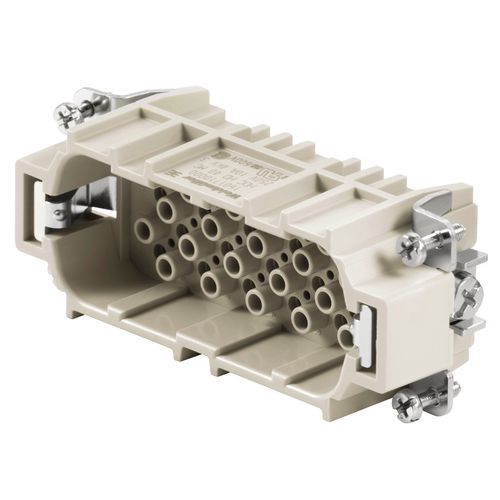 Contact insert (industry plug-in connectors), Pin, 250 V, 10 A, Number of poles: 40, Crimp connection, Size: 6 Weidmuller 1601710000 04008190154769