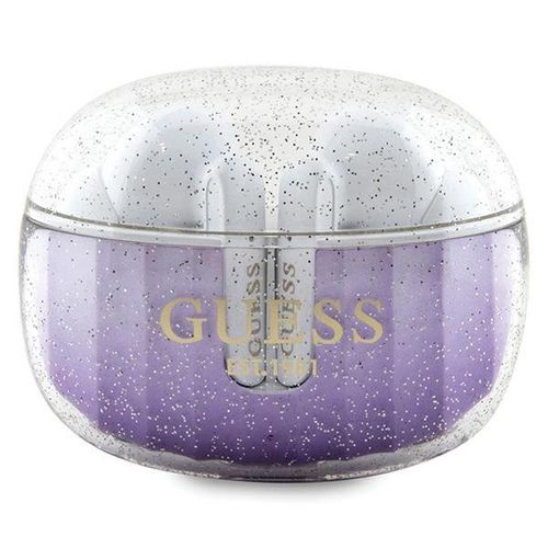 Guess Glitter Gradient TWS Bluetooth headphones with docking station - purple, Guess 3666339210403