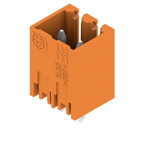 PCB plug-in connector (board connection), 3.50 mm, Number of poles: 2, Outgoing elbow: 180° Weidmuller 1604470000 04008190137526