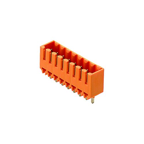 PCB plug-in connector (board connection), 3.50 mm, Number of poles: 8, Outgoing elbow: 180° Weidmuller 1604530000 04008190090975