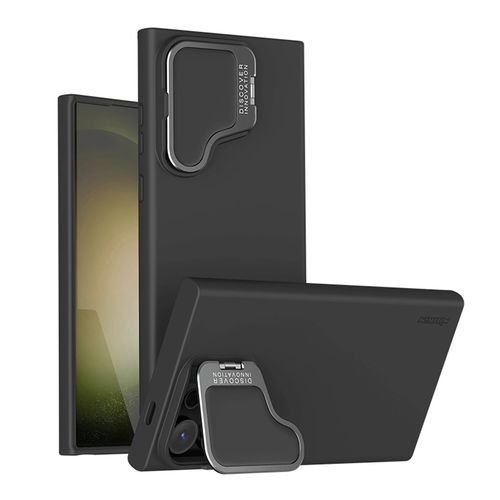 Nillkin CamShield Silky Prop Silicone Case for Samsung Galaxy S24 Ultra - black, Nillkin 6902048275003