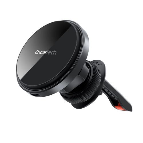 Choetech T204-F magnetic car holder with 15W wireless charging - black, Choetech 6932112106360