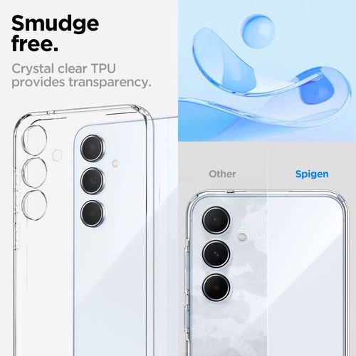 Spigen Liquid Crystal Case for Samsung Galaxy A55 5G - Transparent, Spigen 8809971224505 8809971224505