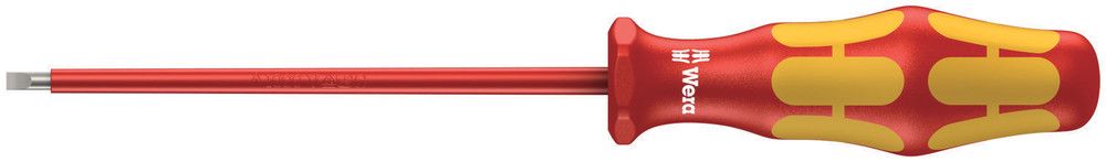 160 i VDE Insulated screwdriver for slotted screws, 0.5x3.0x100, Wera 05006105001