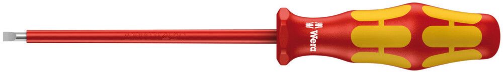 160 i VDE Insulated screwdriver for slotted screws, 0.6x3.5x100, Wera 05006110001
