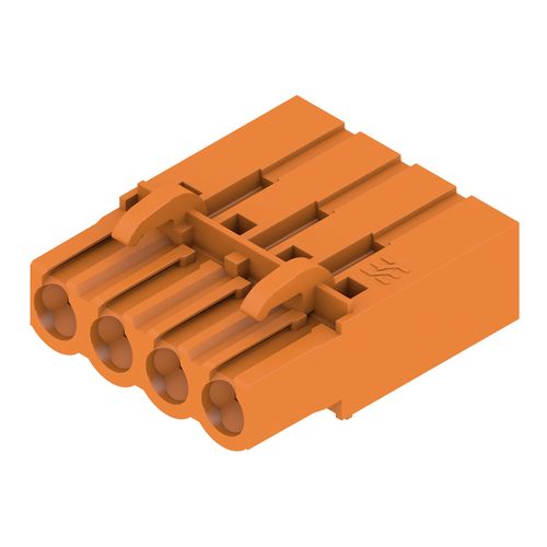 PCB plug-in connector (wire connection), 5.08 mm, Number of poles: 4, Crimp connection Weidmuller 1610510000 04008190065102