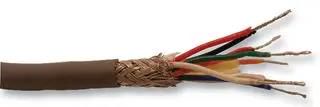 CABLE, SHIELDED, 28AWG, 8CORE, PER M 3308