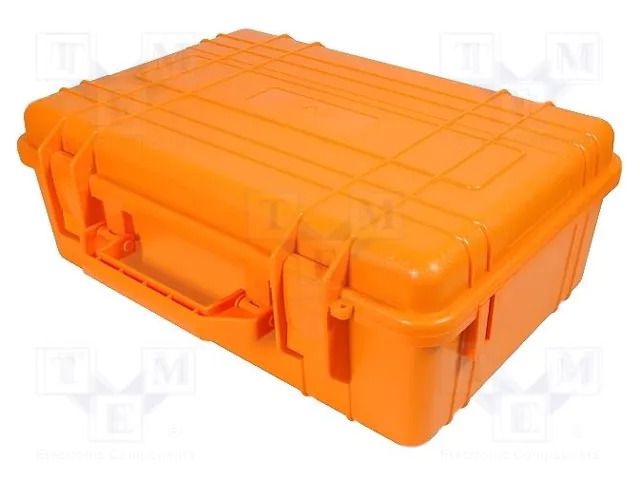 Case; tool case; orange; ABS; 580x400x210mm; IP67 NEWBRAND NB-45-9