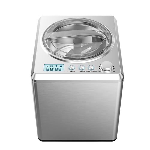 Ice cream maker 2L 180W brushed stainless steel 16310193 5707160017583