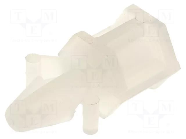 PCB distance; L: 9.6mm; Plate mount.hole dia: 4mm; natural KSS WIRING CS-10