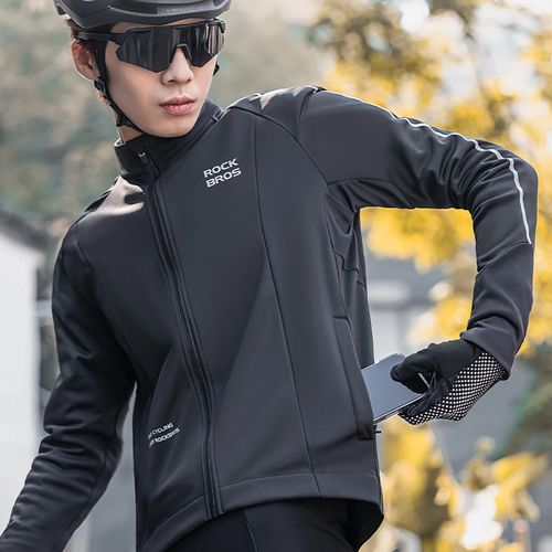 Rockbros cycling jersey 15400002003 long sleeve fall/winter L - black, Rockbros 5907769360411 5907769360411