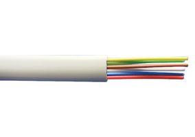 CABLE, FLAT, 7X2.46MM, WHITE, 100M MP009294