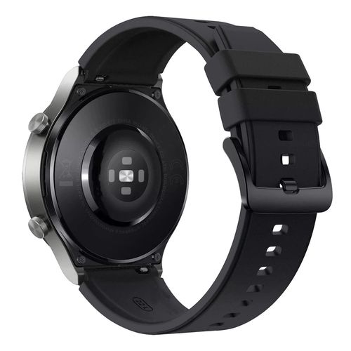 Silicone Strap for Huawei Watch GT 2 / 3 / 4 / 2 Pro / 3 Pro / 4 Pro / GT 2e - Black, Hurtel 5907769361043 5907769361043