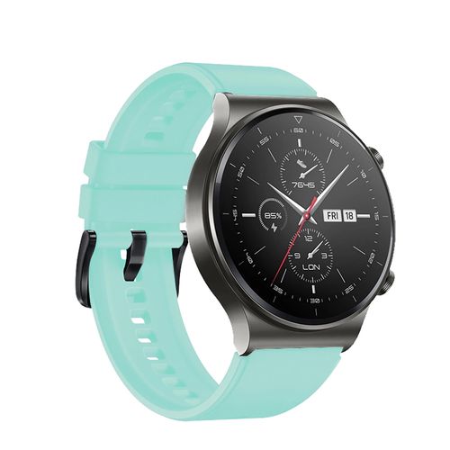 Silicone Strap for Huawei Watch GT 2 / 3 / 4 / 2 Pro / 3 Pro / 4 Pro / GT 2e - Light Green, Hurtel 5907769361074 5907769361074