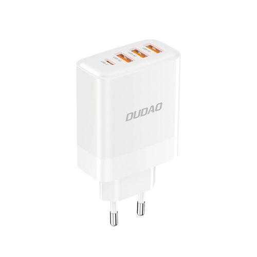 Dudao A5HEU network charger 3x USB-A 1x USB-C PD20W - white, Dudao A5HEU_upgrade A5HEU_upgrade