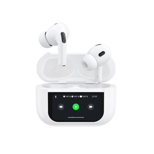 Dudao U19 in-ear TWS wireless Bluetooth 5.3 headphones with LED display - white, Dudao 6976625332724 6976625332724