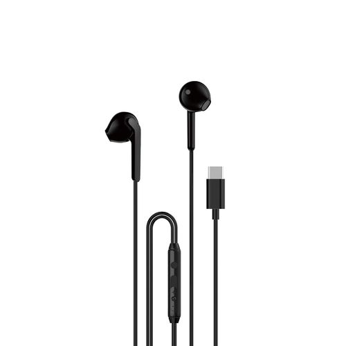 Dudao X3C In-Ear Wired USB-C Headphones 1.2m - Black, Dudao X3C black