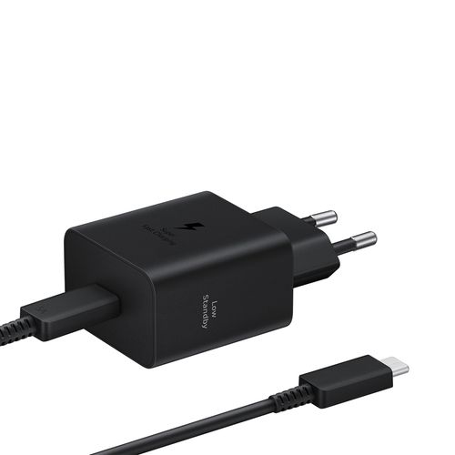 Samsung EP-T4511XBEGEU 45W 4.05A 1x USB-C wall charger - black + USB-C cable, Samsung EP-T4511XBEGEU EP-T4511XBEGEU