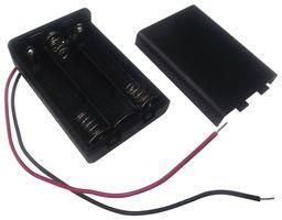 BATTERY BOX, 150MM LEAD, 3 AAA 2484