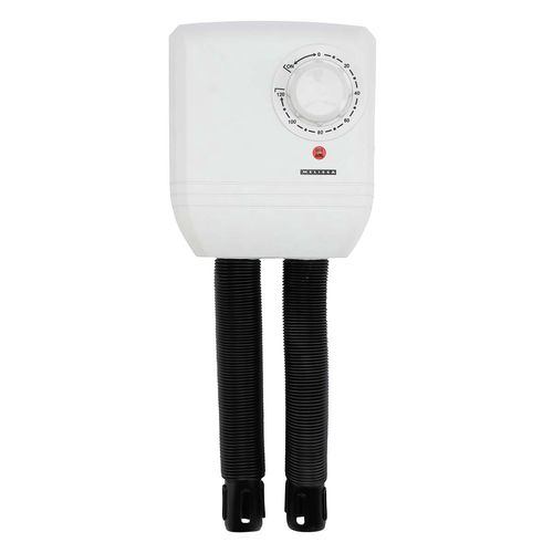 Shoe dryer with two hoses for one pair of shoes or boots 250W White 16540009 5707160012700