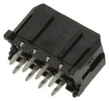 CONN, HEADER, 8POS, 2ROW, 3MM, TH 43045-0814