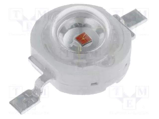 Power LED; yellow; EMITER; 140°; 350mA; 590nm; 50lm; 1W; 2÷3VDC OPTOSUPPLY OSY5XAE1E1E