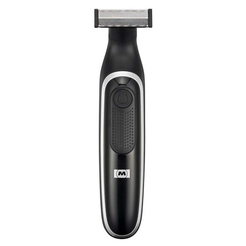 Rechargeable beard and body trimmer with ultra-thin razor, including 4 spacer combs Black 16680054 8711902081616