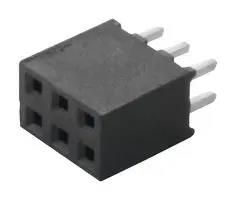 RECEPTACLE, 2MM, VERT, 6WAY SQT-103-01-L-D