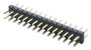 HEADER, 2MM, DUAL THRU HOLE, 30WAY TMM-115-01-G-D