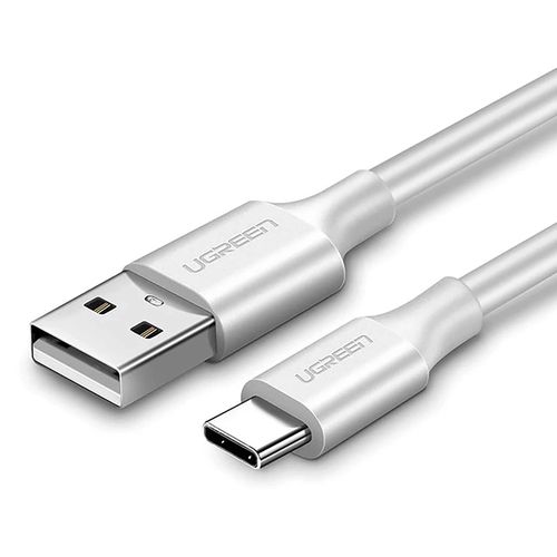 Ugreen US287 60121 USB-A / USB-C 3A Cable 1m - White, Ugreen 60121-ugreen 60121-ugreen