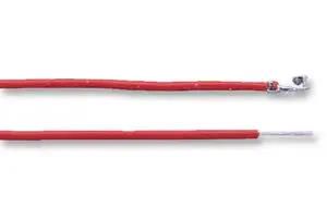 LEAD, SOCKET/FREE END, 150MM, RED SH3-SS5-28150
