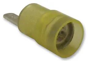 CRIMP TERMINAL, BLADE, YELLOW, PK100 DBNYD5-18