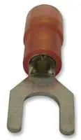 CRIMP TERMINAL, SPADE, RED, PK100 SNYDL1-3.7