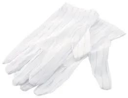 GLOVES, ESD, MEDIUM, WHITE, 109-0027