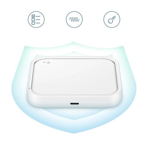 Samsung Wireless Charger Pad EP-P2400TWEGEU 15W inductive charger - white + mains charger, Samsung EP-P2400TWEGEU EP-P2400TWEGEU