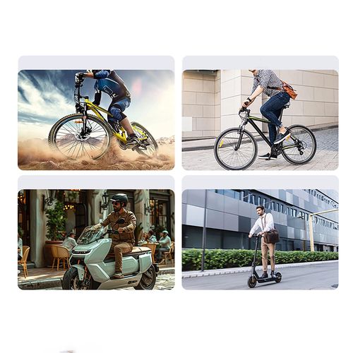 Baseus PrimeTrip magnetic phone holder for bicycle / scooter / scooter - black, Baseus C40569000121-00 C40569000121-00